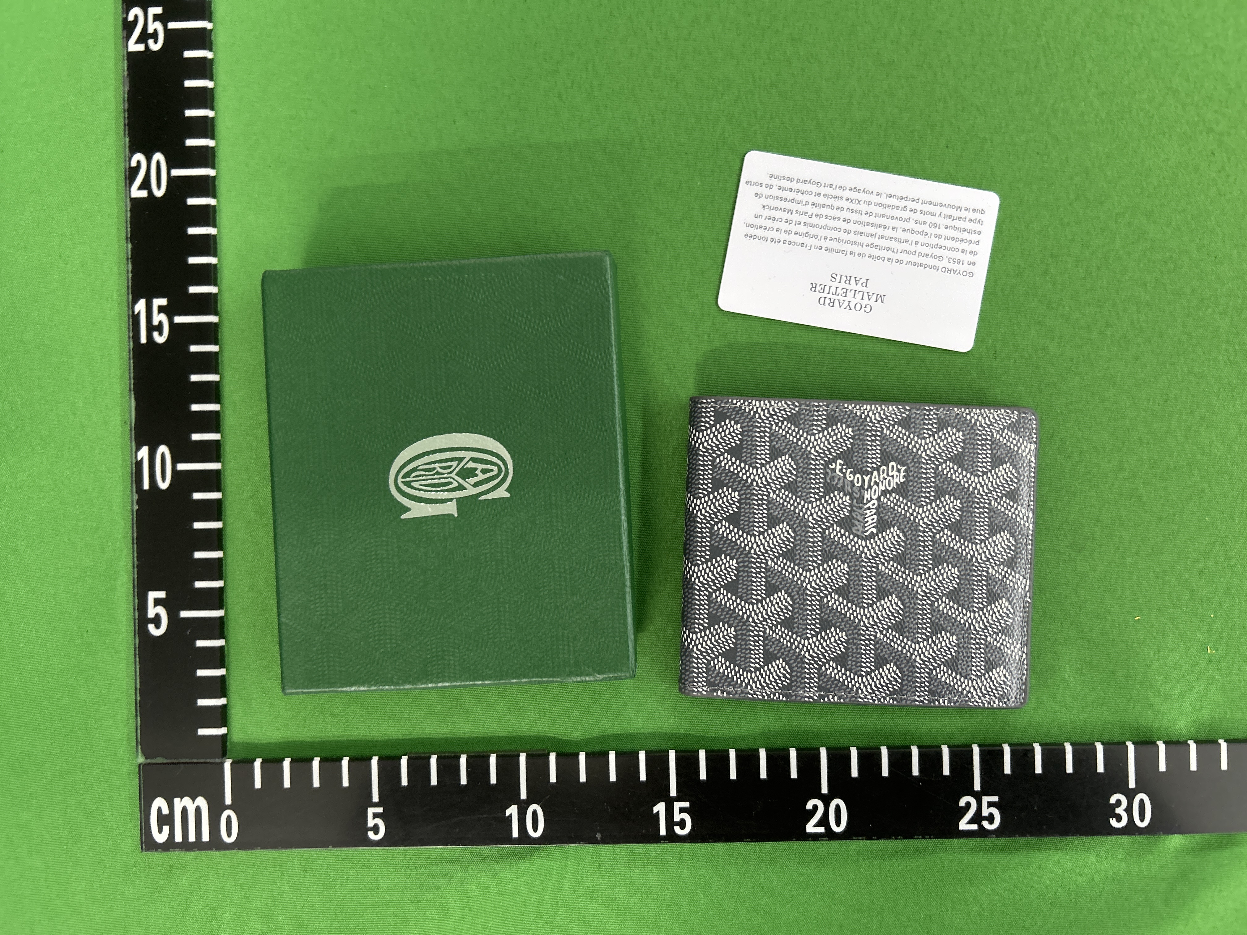 Goyard cardholder wallet