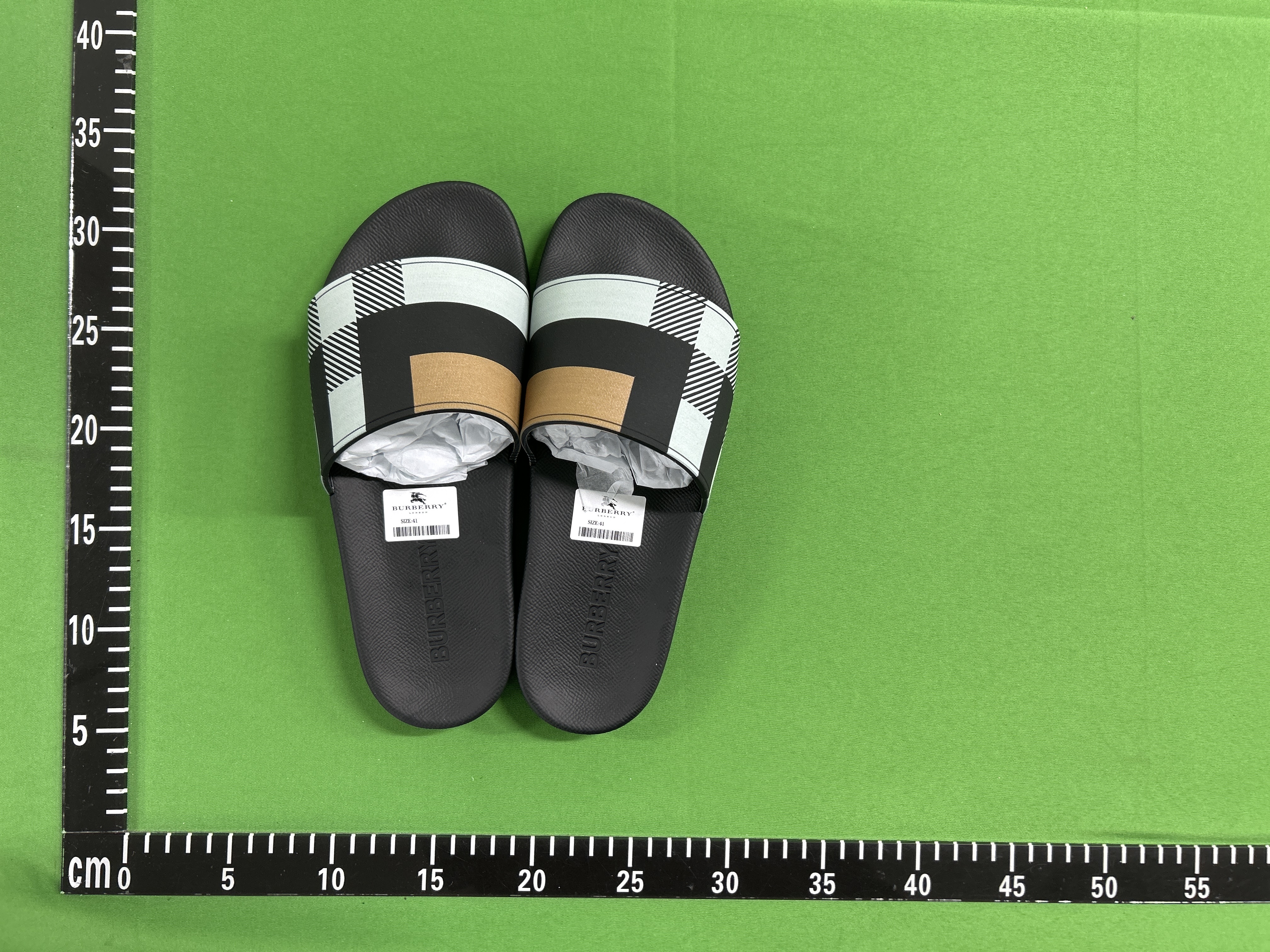 Burberry slides
